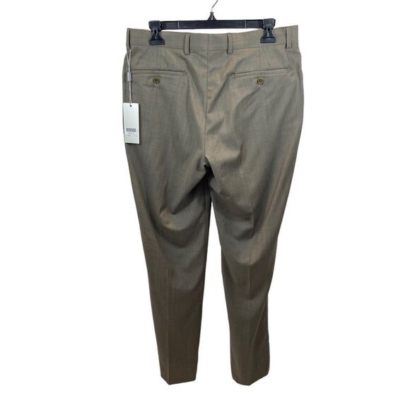 Brand New With Tags Azzaro Brand 100% Wool Super 120 Pants See Measurements - Picture 8 of 12